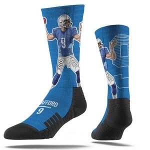 Detroit Lions Socks New Stafford NFL Dress Socks
